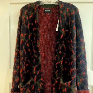 Zadig & Voltaire Black, Red Green Cardigan
